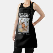 Aangepaste Foto Schort Gepersonaliseerde Chef Gift (Insitu)