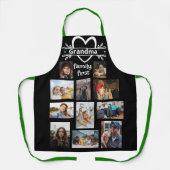 Aangepaste foto Schort - Gepersonaliseerde familie (Voorkant)