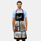 Aangepaste Foto Schort voor Grootouder Papa Mam Gi (Gedragen)