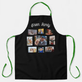 Aangepaste foto Schorten, gepersonaliseerde 8 foto Schort (Voorkant)