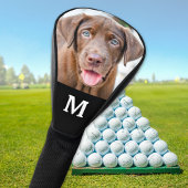 Aangepaste foto-serie Dog Aangepast monogram Golfheadcover