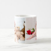 Aangepaste foto-serie met achtergrondcadeau koffiemok (Center)