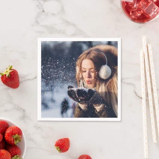 Aangepaste foto servet (Insitu)