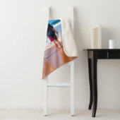 Aangepaste foto Sherpa deken met uw eigen ontwerp (In situ)