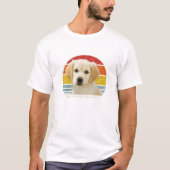 Aangepaste foto Shirt - Hipster Dog T-shirt (Voorkant)