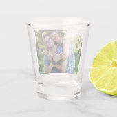 Aangepaste foto shotglas glazen (Achterkant)