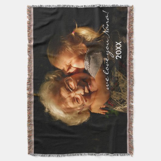 Aangepaste foto-sjabloon Aangepaste pagina Deken (Voorkant Verticaal)