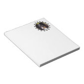 Aangepaste foto-sjabloon met petten notitieblok (Schuin)