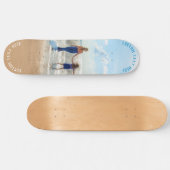 Aangepaste foto skateboard Gift Your Photos and Te (Horizontaal)