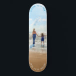 Aangepaste foto skateboard Gift Your Photos and Te<br><div class="desc">Aangepaste foto en tekst - Uniek uw eigen ontwerp - Gepersonaliseerde familie / vrienden of persoonlijke cadeautjes - Voeg uw foto / tekst / meer toe - Resize en beweeg of verwijder en voeg elementen / afbeelding toe met het gereedschap Aanpassing! Kies lettertype / grootte / kleur! Goed Luck -...</div>