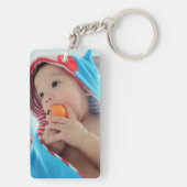 Aangepaste foto sleutelhanger (achterkant)