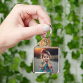 Aangepaste foto sleutelhanger (Hand)