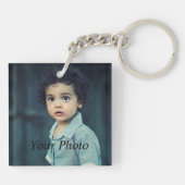 Aangepaste foto sleutelhanger (Achterkant)