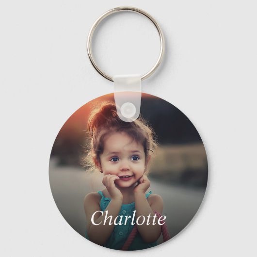Aangepaste foto sleutelhanger (Voorkant)