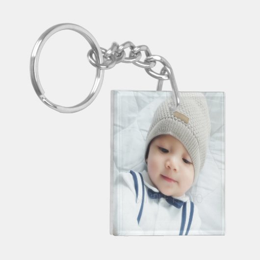 Aangepaste foto sleutelhanger (Voorkant Links)