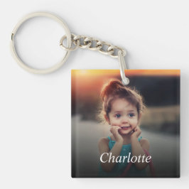 Aangepaste foto sleutelhanger