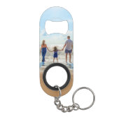 Aangepaste foto Sleutelhanger flesje openen Je fot Mini Flessenopener (Achterkant)