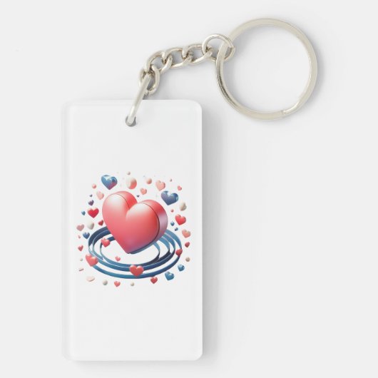 Aangepaste Foto Sleutelhanger – Gepersonaliseerde (achterkant)