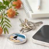 Aangepaste foto-Sleutelhanger Je foto's - Beste MO Sleutelhanger (Zijkant)