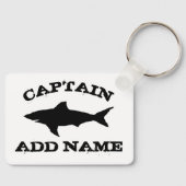 Aangepaste foto-sleutelhanger met haaienvissilhoue sleutelhanger (Voorkant)