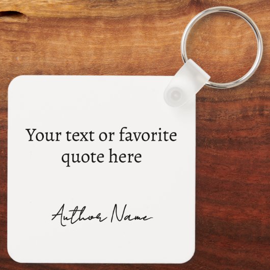 Aangepaste foto sleutelhanger, Moederdag, Verjaard Sleutelhanger (Achterkant)