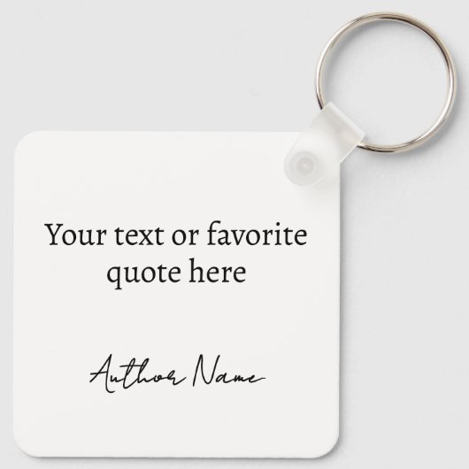 Aangepaste foto sleutelhanger, Moederdag, Verjaard Sleutelhanger (Achterkant)