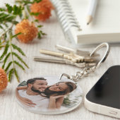 Aangepaste foto-sleutelhanger sleutelhanger (Voorkant Rechts)