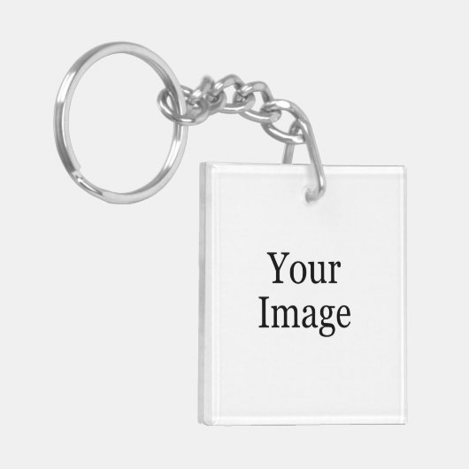 Aangepaste foto-Sleutelhanger Sleutelhanger (Voorkant Links)