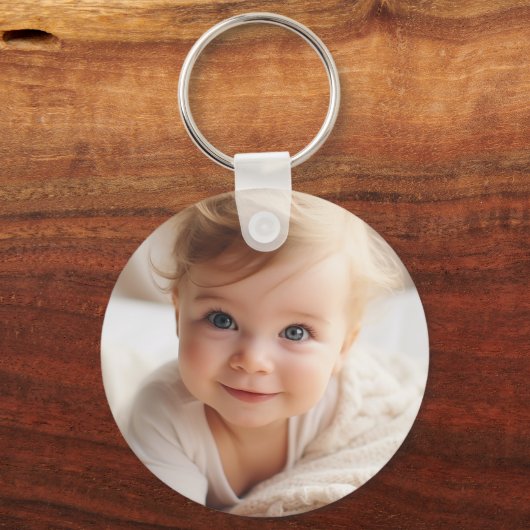 Aangepaste foto-Sleutelhanger Sleutelhanger (Voorkant)