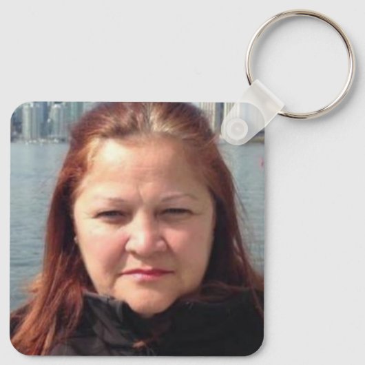 aangepaste foto-sleutelhanger sleutelhanger (Achterkant)