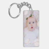 Aangepaste foto-Sleutelhanger Sleutelhanger (Voorkant Links)
