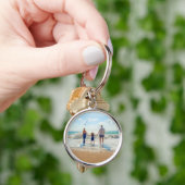 Aangepaste foto-Sleutelhanger - Uw eigen ontwerp - Sleutelhanger (Hand)