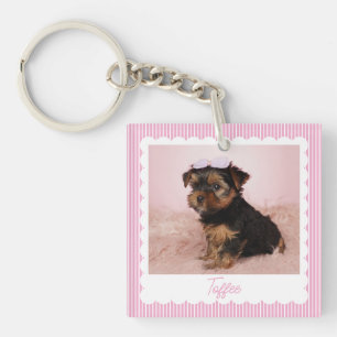 Aangepaste foto-sleutelhanger voor huisdieren sleutelhanger