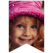 Aangepaste foto slinger verjaardagsfeest vlaggenli vlaggetjes (Derde vlag)