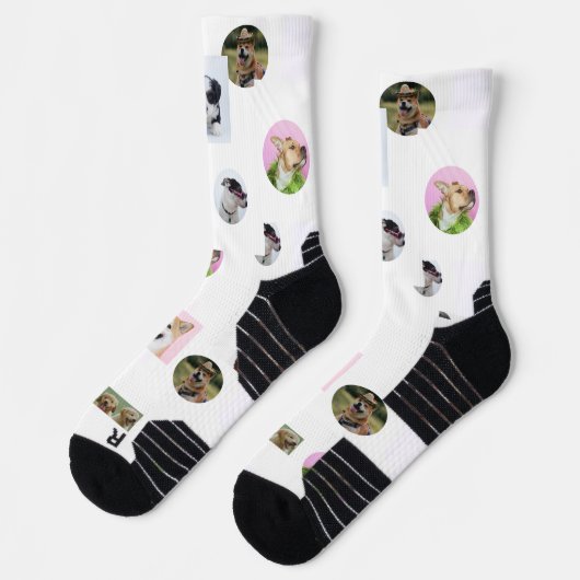 Aangepaste foto sokken met super schattige huisdie (Links)