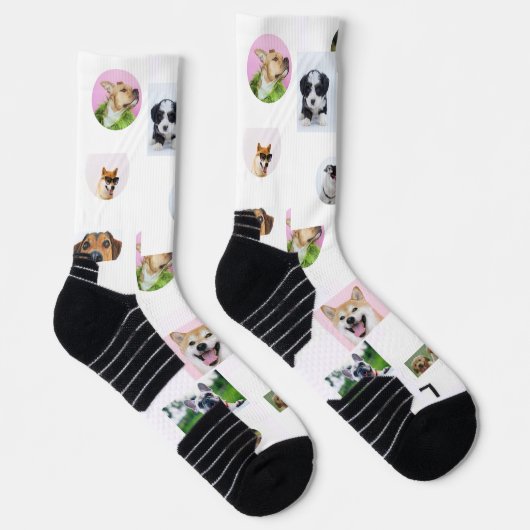 Aangepaste foto sokken met super schattige huisdie (Rechts)
