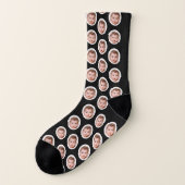 Aangepaste foto-Sokken Sokken (Links - buitenkant)