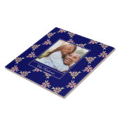 Aangepaste foto | Spaans mediterraan Patroon Tegeltje (Zijkant)