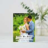 Aangepaste foto | Sparen de Datum, w het Licht van Briefkaart (Staand voorkant)