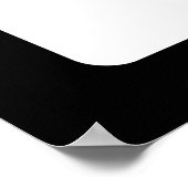 Aangepaste foto speelkaart | Hoeveel geluk hebben Poster (Hoek)