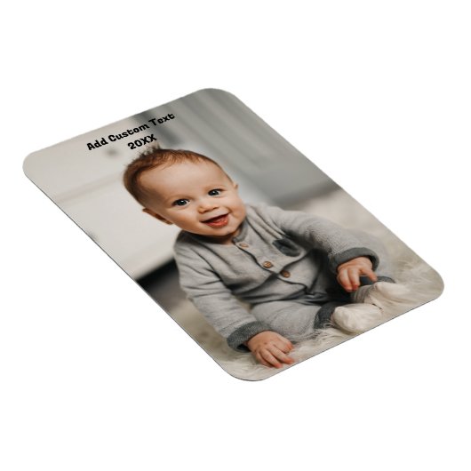 Aangepaste foto speelkaarten gepersonaliseerd magneet (Rechterzijde)