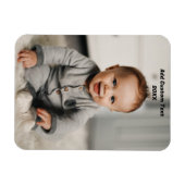 Aangepaste foto speelkaarten gepersonaliseerd magneet (Horizontaal)