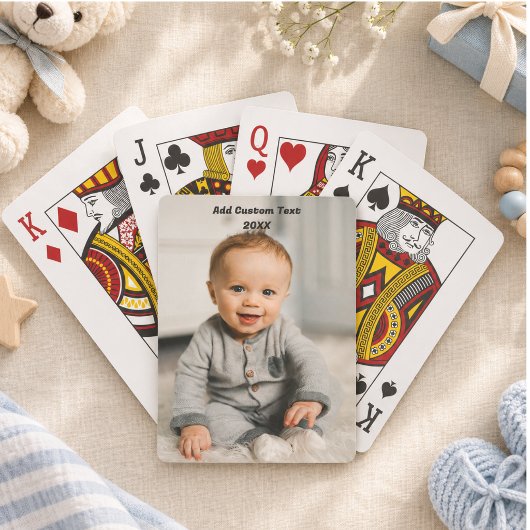 Aangepaste foto-speelkaarten gepersonaliseerd pokerkaarten