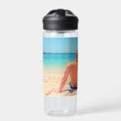 Aangepaste foto-spoelcadeaus met foto's waterfles (Voorkant)