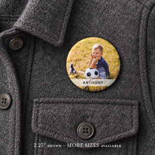 Aangepaste foto sporten knop ronde button 5,7 cm
