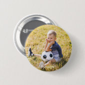 Aangepaste foto sporten knop ronde button 5,7 cm (Voorkant /achterkant)