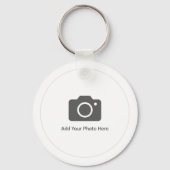 Aangepaste foto & St. Louis Gateway Arch slogan Sleutelhanger (Achterkant)