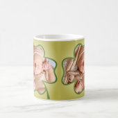 Aangepaste foto St. Patrick's 4Leaf Shamrock Lijst Koffiemok (Center)