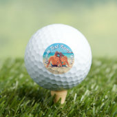 Aangepaste foto-stempels golfballen gepersonalisee (Insitu Shirt)