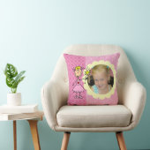 Aangepaste foto-stick Afbeelding Prinses Pillow Kussen (Stoel)